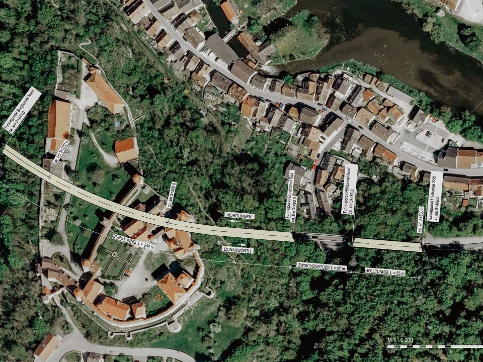 Harburg_Tunnelsanierung_b25_Hans_Hirschmann_KG_Treuchtlingen_Strassenbau_Tiefbau_Hochbau_Stahlbetonbau_Baufirma_Bauunternehmen