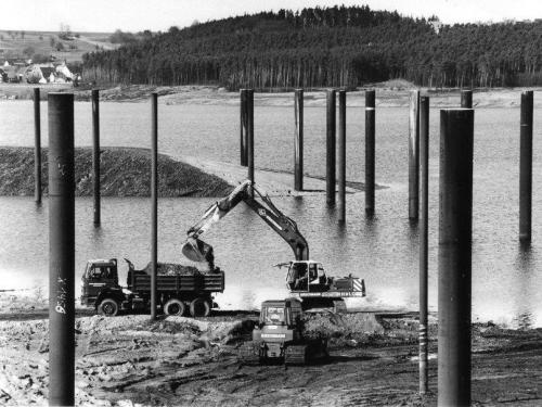 Hans Hirschmann KG - Bau der Hafenanlage am Brombachsee in Ramsberg
